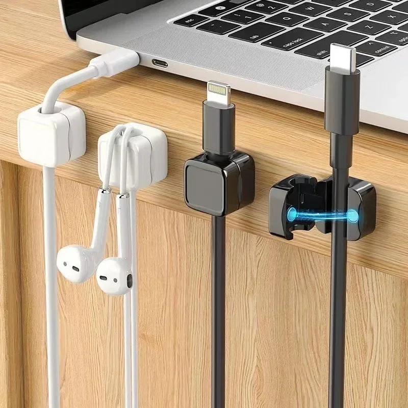 Magnetic Charging Cable - 36/16/8/3 قطعة مشابك كابلات مغناطيسية لاصقة،