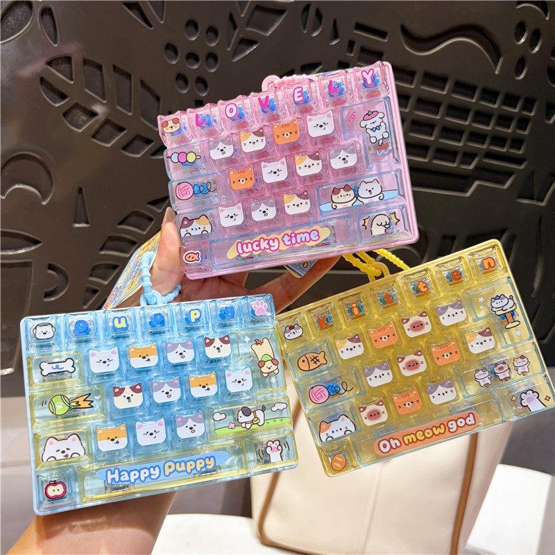 Electronics Gadgets Bag - 26 مفتاحًا، لوحة مفاتيح صغيرة لطيفة،