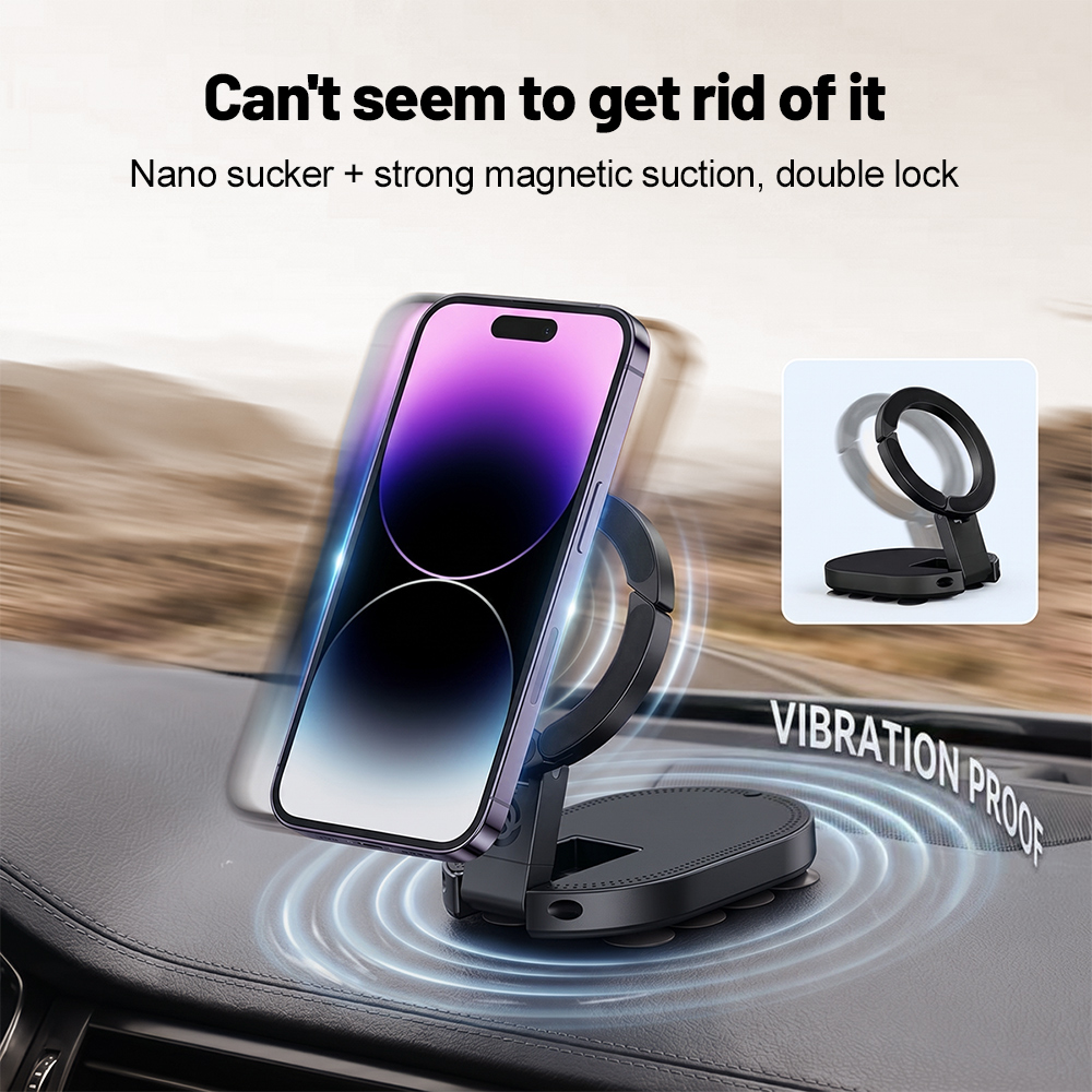 Magnetic Charging Cable - 360 ° حامل هاتف مغناطيسي دوار