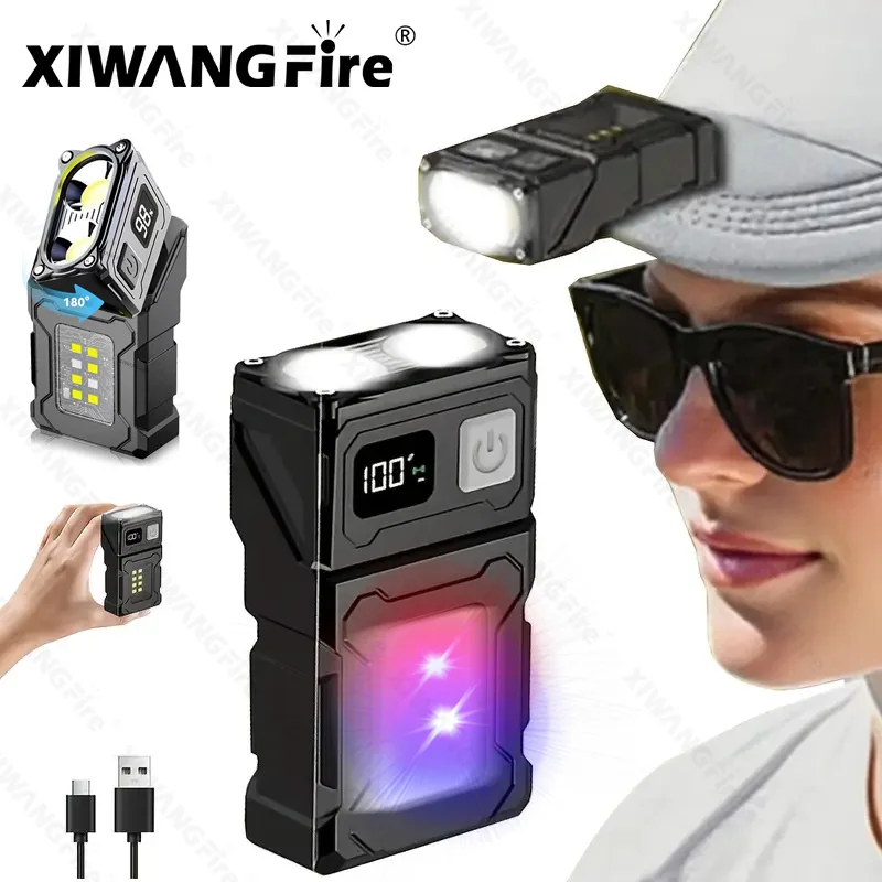 Mini Electronics Gadgets - مصباح يدوي LED صغير قابل لإعادة