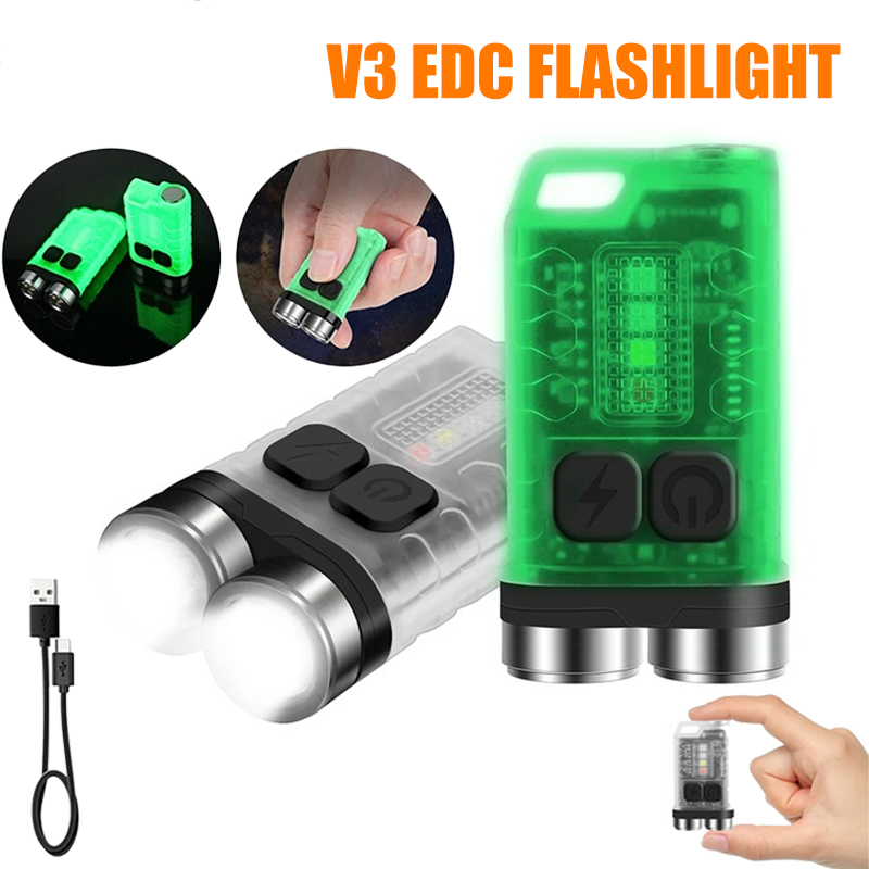 Mini Electronics Gadgets - مصباح يدوي صغير V3 EDC بقوة