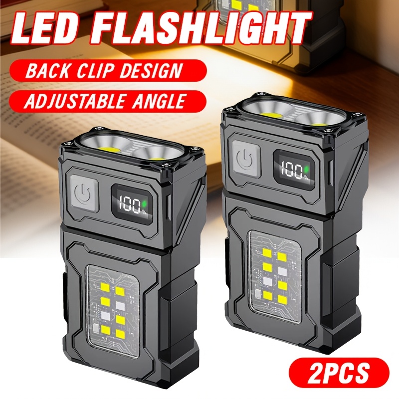 Mini Electronics Gadgets - مصباح يدوي LED صغير قابل لإعادة