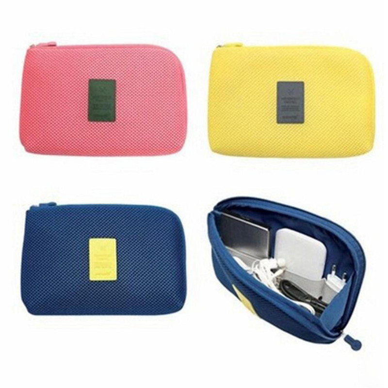 Electronics Gadgets Bag - إكسسوارات السفر حقيبة كابل المحمولة الرقمية