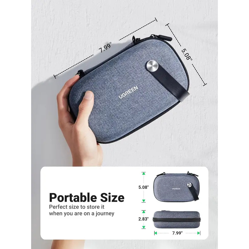 Electronics Gadgets Bag - حقيبة إكسسوارات السفر الأصلية من UGREEN،