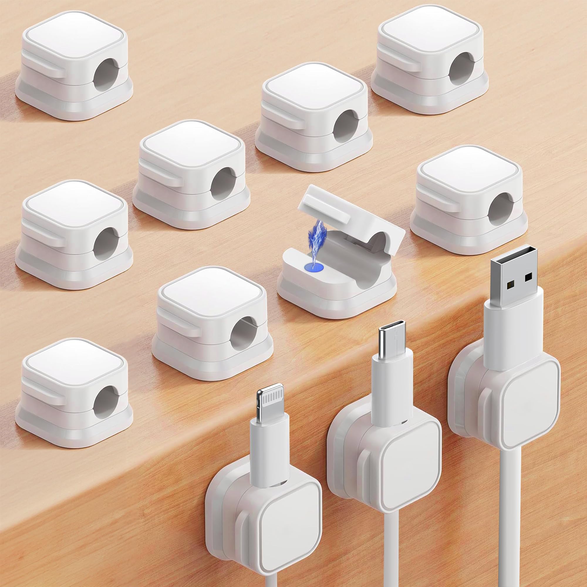 6/12/18 قطعة منظم الكابلات الم - مراجعة Magnetic Charging Cable وسعره