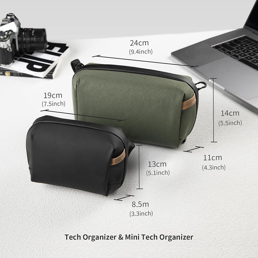 حقيبة إكسسوارات PGYTECH مقاومة - مراجعة Electronics Gadgets Bag وسعره
