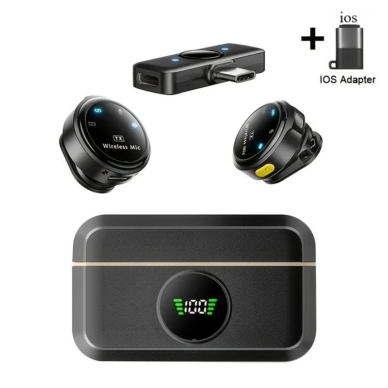 ميكروفون لافالير لاسلكي للآيفو - مراجعة Mini Electronics Gadgets وسعره