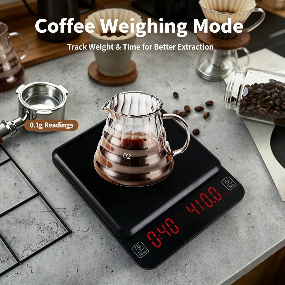ميزان قهوة رقمي عالي الدقة 3 ك - مراجعة Electronics & Gadgets Icon وسعره