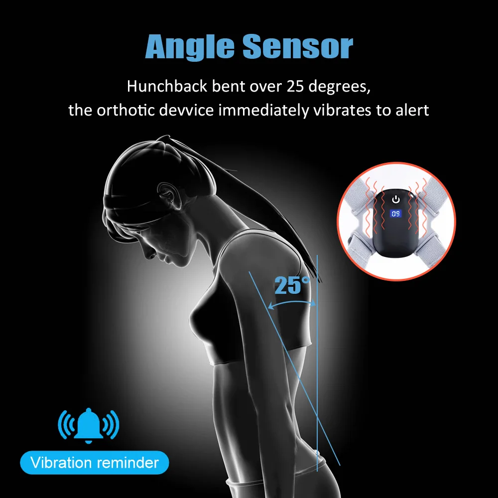 الذكية تصحيح حزام الاستشعار ال - مراجعة Smart Posture Sensor وسعره