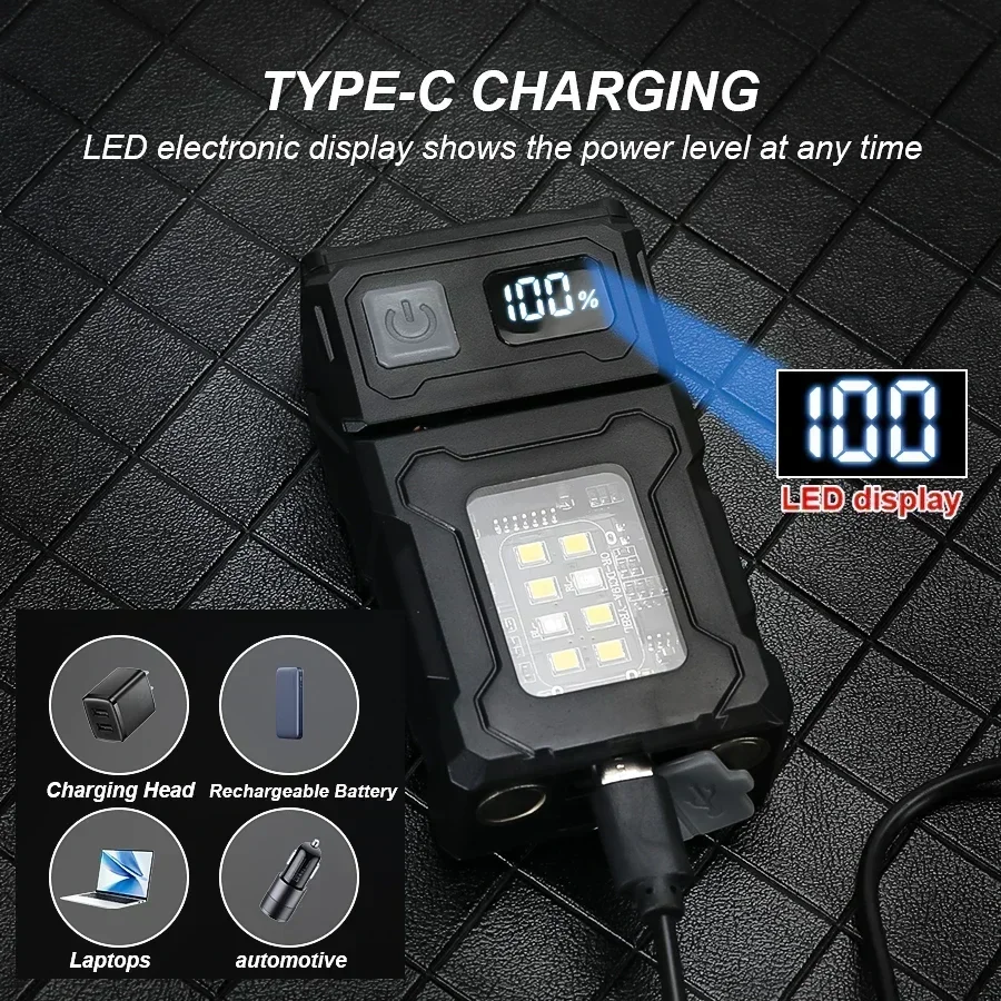 مصباح يدوي LED صغير قابل لإعاد - مراجعة Mini Electronics Gadgets وسعره