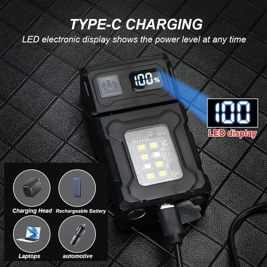 مصباح يدوي LED صغير قابل لإعاد - مراجعة Mini Electronics Gadgets وسعره
