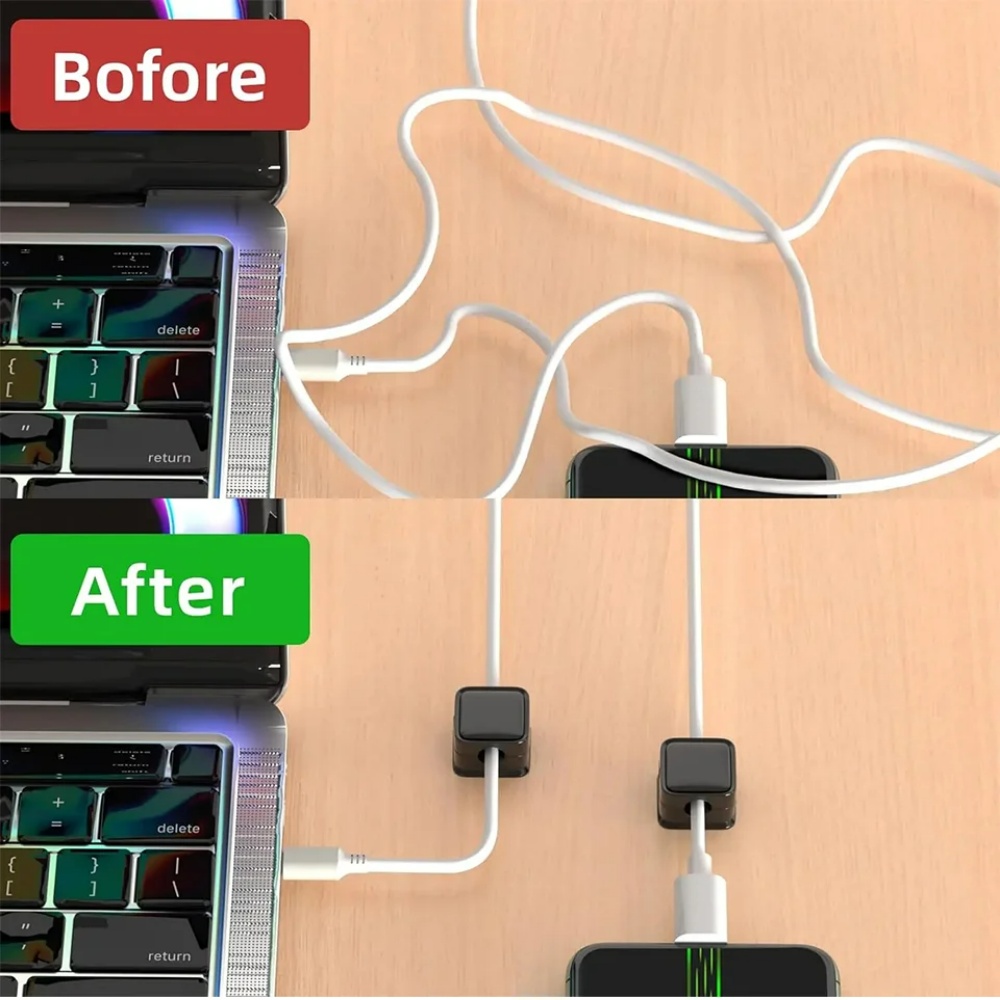 منظم كابلات مغناطيسي قابل للتع - مراجعة Magnetic Charging Cable وسعره