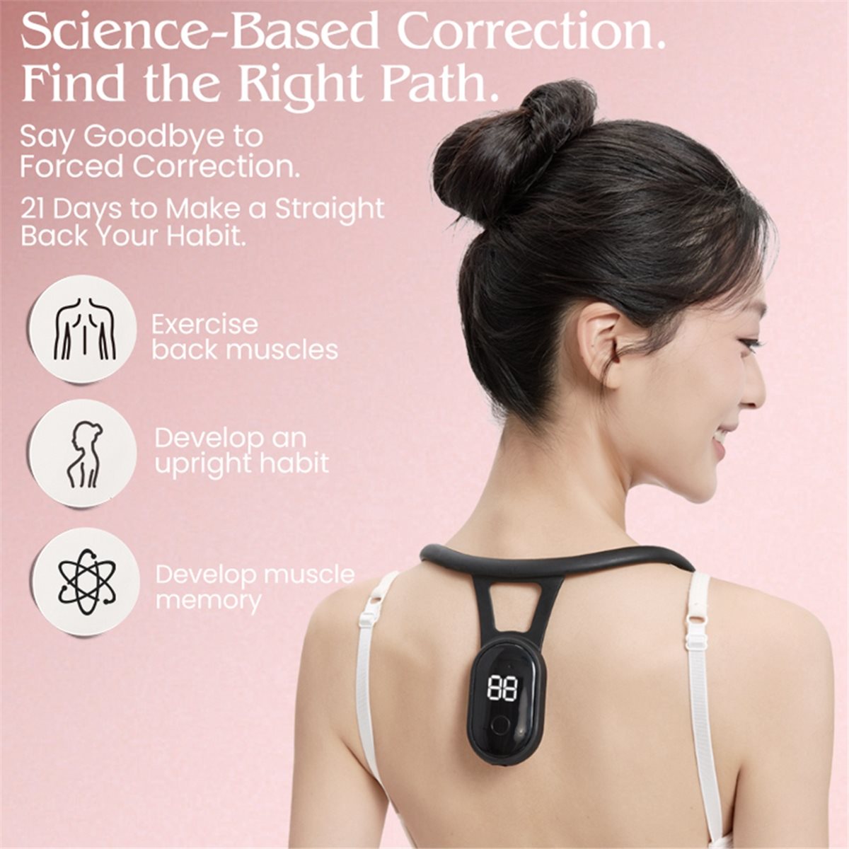 [جديد] مصحح وضعية ذكي مع مستشع - مراجعة Smart Posture Sensor وسعره