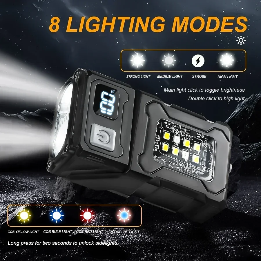 مصباح يدوي LED صغير قابل لإعاد - مراجعة Mini Electronics Gadgets وسعره