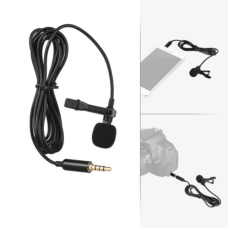 1/3/5 قطع ميكروفون لافالير محم - مراجعة Mini Electronics Gadgets وسعره
