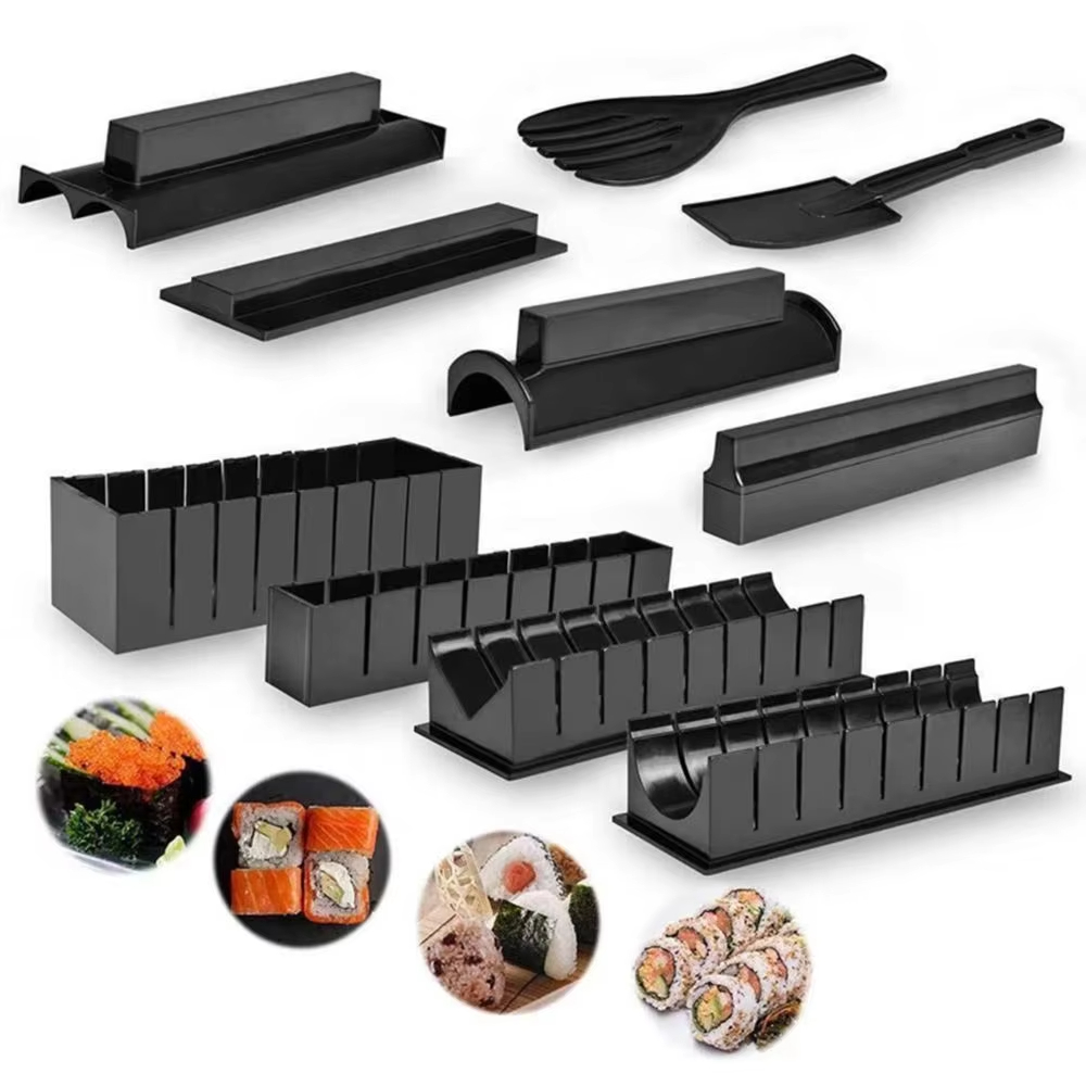 طقم صنع السوشي الياباني 3/10 ق - مراجعة Japanese Electronics Gadgets وسعره
