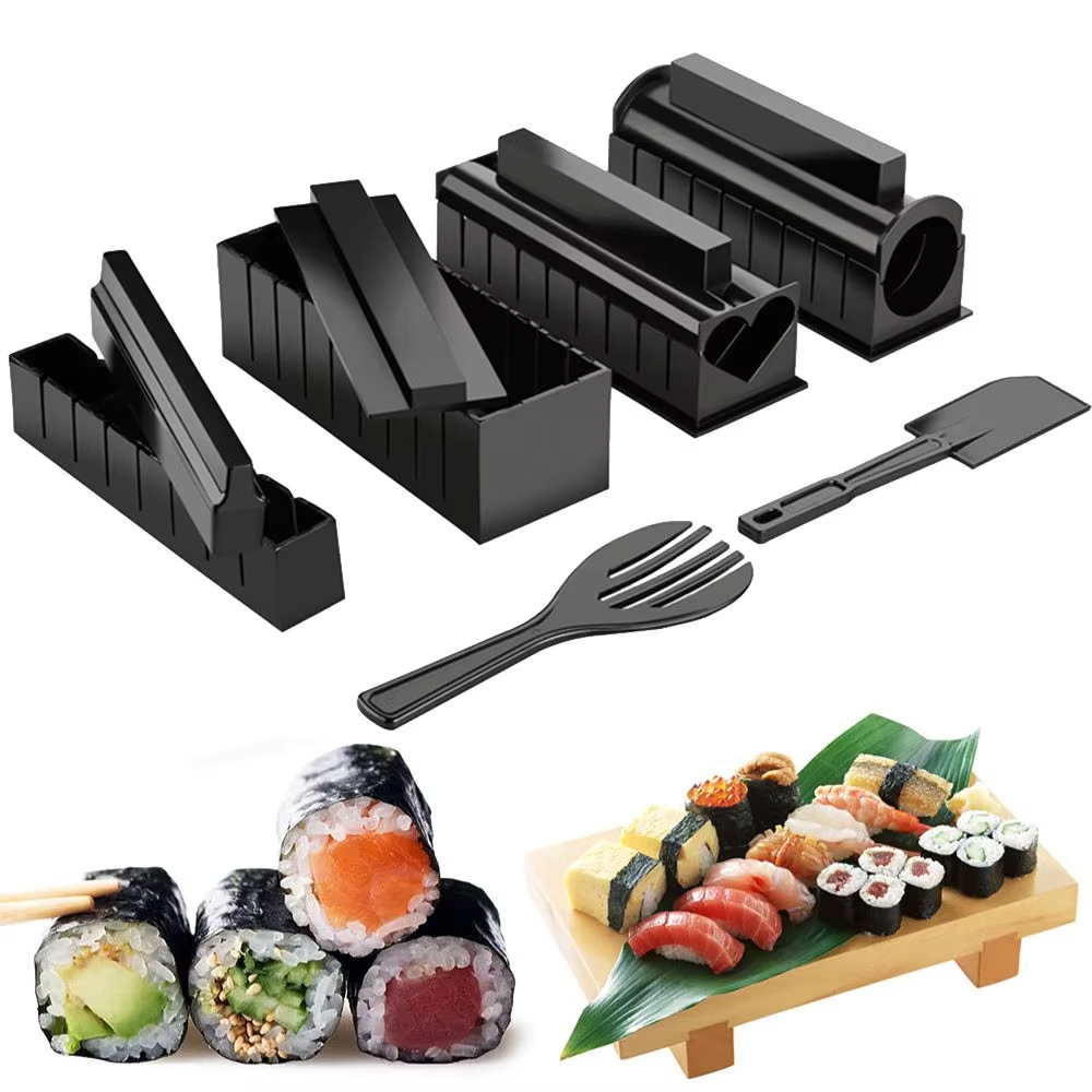 طقم صنع السوشي الياباني 3/10 ق - مراجعة Japanese Electronics Gadgets وسعره