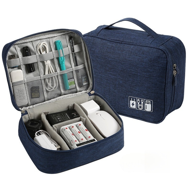 حقيبة تخزين رقمية محمولة، منظم - مراجعة Electronics Gadgets Bag وسعره